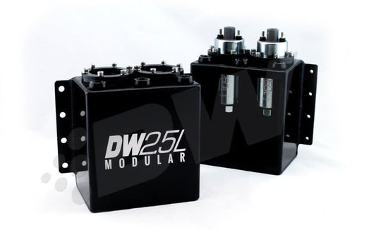 DeatschWerks - DeatschWerks 2.5L Modular Surge Tank (Fits 1-2 DW250iL Fuel Pumps - Pumps Not Included) - Demon Performance