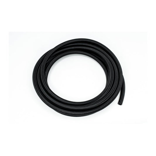 DeatschWerks - DeatschWerks 6AN Black Nylon Braided CPE Hose 20 Feet - Demon Performance