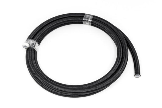 DeatschWerks - DeatschWerks 6AN Black Nylon Braided PTFE Hose 10 Feet - Demon Performance