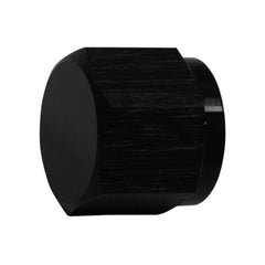 DeatschWerks - DeatschWerks 6AN Female Flare Cap - Anodized Matte Black - Demon Performance