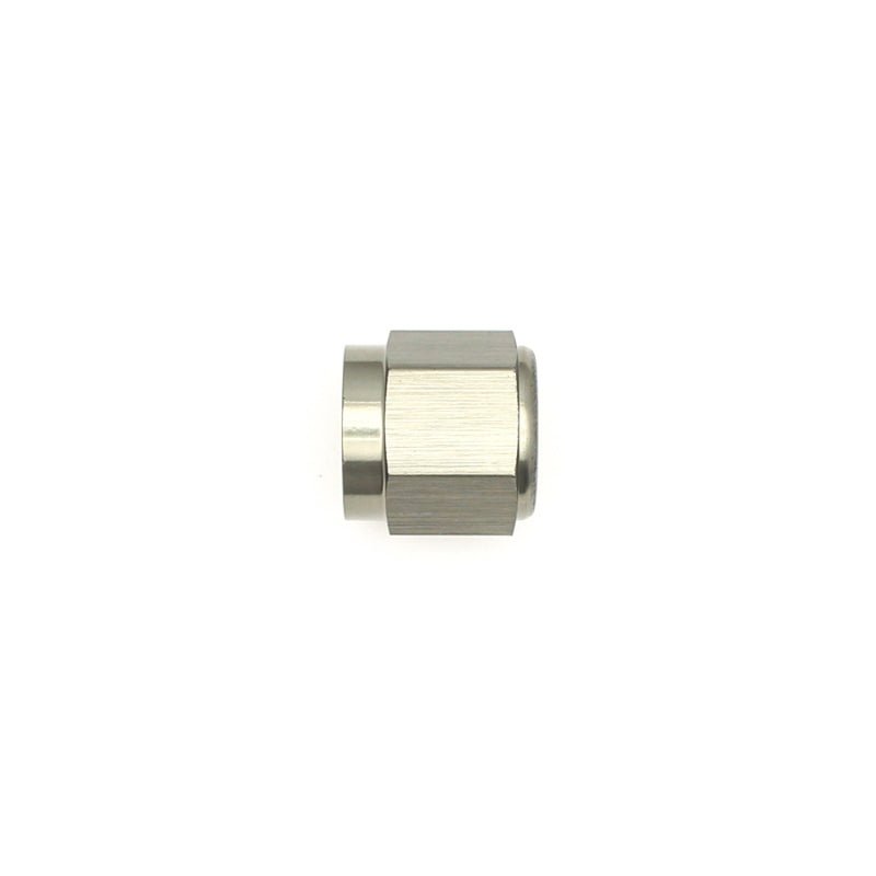 DeatschWerks - DeatschWerks 6AN Female Flare Cap - Anodized Matte Black - Demon Performance