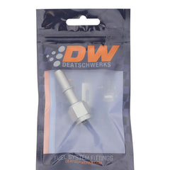 DeatschWerks - DeatschWerks 6AN Female Flare Swivel to 3/8in Male EFI Quick Disconnect - Anodized DW Titanium - Demon Performance