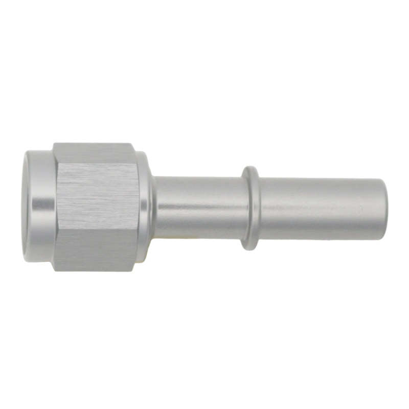 DeatschWerks - DeatschWerks 6AN Female Flare Swivel to 3/8in Male EFI Quick Disconnect - Anodized DW Titanium - Demon Performance