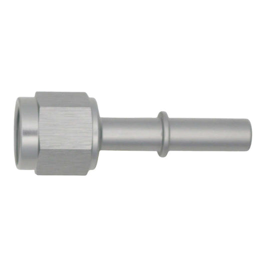 DeatschWerks - DeatschWerks 6AN Female Flare Swivel to 5/16in Male EFI Quick Disconnect - Anodized DW Titanium - Demon Performance