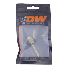DeatschWerks - DeatschWerks 6AN Female Flare Swivel to 5/16in Male EFI Quick Disconnect - Anodized DW Titanium - Demon Performance