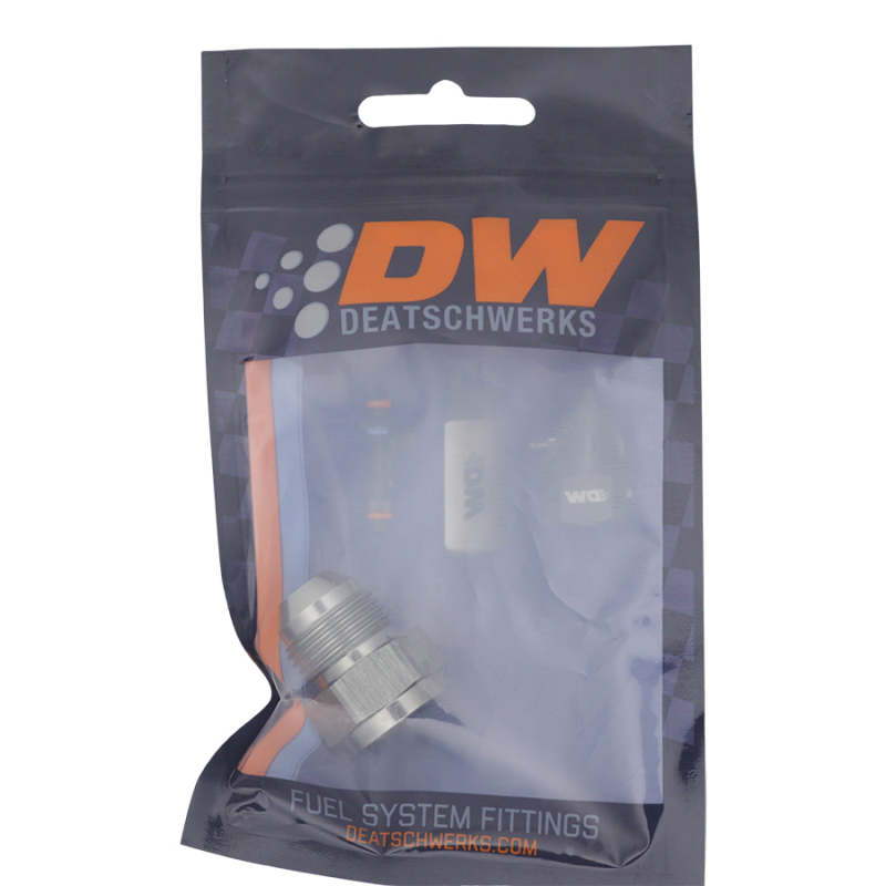 DeatschWerks - DeatschWerks 6AN Female Flare to 8AN Male Flare Expander - Anodized DW Titanium - Demon Performance