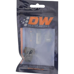 DeatschWerks - DeatschWerks 6AN Female Flare to 8AN Male Flare Expander - Anodized Matte Black - Demon Performance