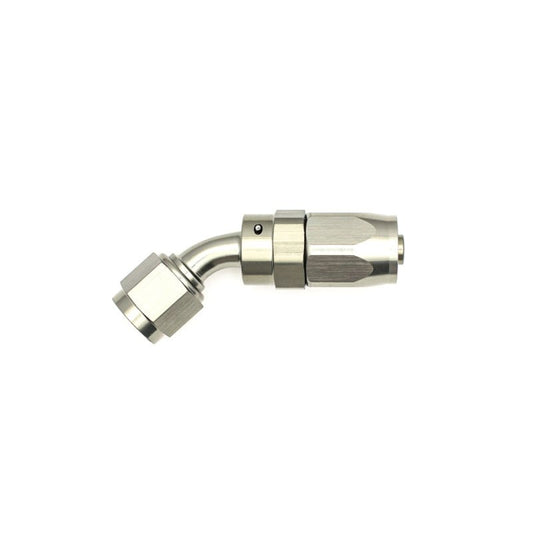 DeatschWerks - DeatschWerks 6AN Female Swivel 45-Degree Hose End CPE - Demon Performance