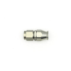 DeatschWerks - DeatschWerks 6AN Female Swivel Straight Hose End PTFE (Incl 1 Olive Insert) - Anodized Matte Black - Demon Performance