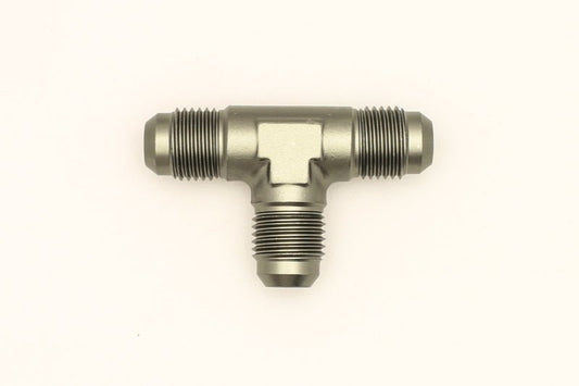 DeatschWerks - DeatschWerks 6AN Male Flare + 6AN Male Flare To 6AN Male Flare Tee Fitting - Demon Performance