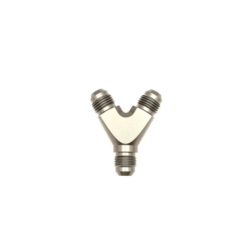DeatschWerks - DeatschWerks 6AN Male Flare + 6AN Male Flare to 6AN Male Flare Y Block Fitting - Demon Performance