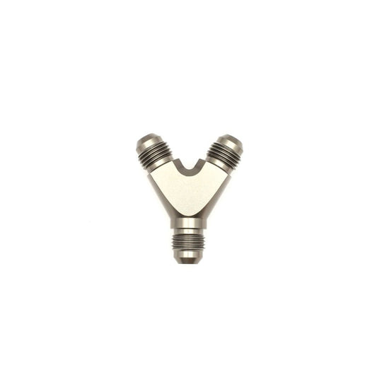 DeatschWerks - DeatschWerks 6AN Male Flare + 6AN Male Flare to 6AN Male Flare Y Block Fitting - Demon Performance