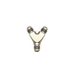 DeatschWerks - DeatschWerks 6AN Male Flare + 6AN Male Flare to 6AN Male Flare Y Block Fitting - Demon Performance