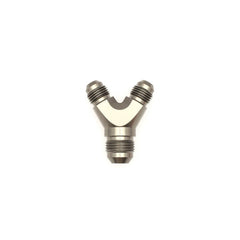 DeatschWerks - DeatschWerks 6AN Male Flare + 6AN Male Flare to 8AN Male Flare Y Block Fitting - Demon Performance