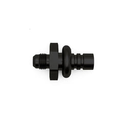 DeatschWerks - DeatschWerks 6AN Male Flare to 1/2in Ford Male EFI Quick Connect Adapter - Anodized Matte Black - Demon Performance