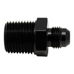 DeatschWerks - DeatschWerks 6AN Male Flare to 1/2in Male NPT Adapter - Anodized Matte Black - Demon Performance
