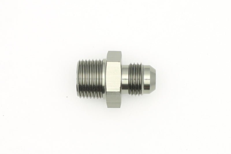 DeatschWerks - DeatschWerks 6AN Male Flare To 3/8in. Male NPT Adapter - Demon Performance