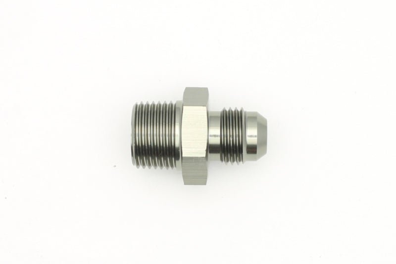 DeatschWerks - DeatschWerks 6AN Male Flare To 3/8in. Male NPT Adapter - Demon Performance