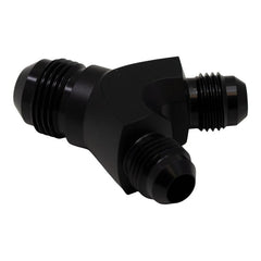 DeatschWerks - DeatschWerks 6AN Male Flare to 6AN Male Flare to 8AN Male Flare Y Fitting - Anodized Matte Black - Demon Performance