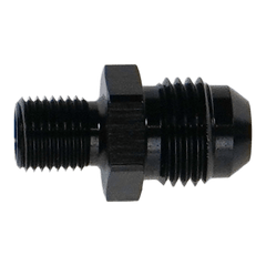 DeatschWerks - DeatschWerks 6AN Male Flare to M10 X 1.0 Male Metric - Demon Performance
