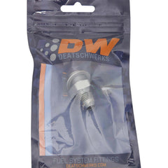 DeatschWerks - DeatschWerks 6AN Male Flare to M16 X 1.5 Male Metric Adapter (Incl. Crush Washer) - Titanium - Demon Performance