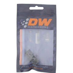 DeatschWerks - DeatschWerks 6AN Male Flare to Toyota Module Quick Connect - Anodized Matte Black - Demon Performance