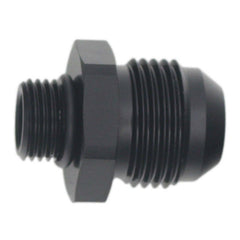 DeatschWerks - DeatschWerks 6AN ORB Male to 10AN Male Flare Adapter - Anodized Matte Black - Demon Performance