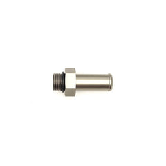 DeatschWerks - DeatschWerks 6AN ORB Male to 1/2in Male Barb Fitting (Incl O-Ring) - Anodized Matte Black - Demon Performance