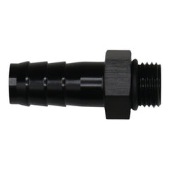 DeatschWerks - DeatschWerks 6AN ORB Male to 1/2in Male Triple Barb Fitting (Incl O-Ring) - Anodized Matte Black - Demon Performance