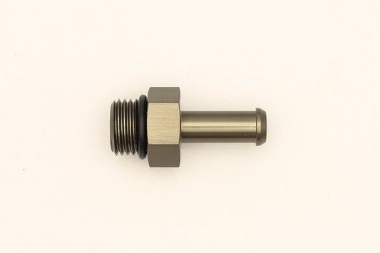 DeatschWerks - DeatschWerks 6AN ORB Male To 5/16in Barb Fitting (Single Barb - Incl O-Ring) - Demon Performance