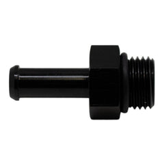 DeatschWerks - DeatschWerks 6AN ORB Male to 5/16in Male Barb Fitting (Incl O-Ring) - Anodized Matte Black - Demon Performance