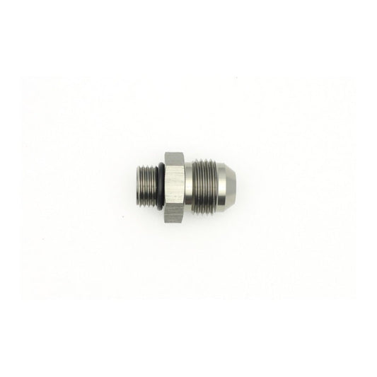 DeatschWerks - DeatschWerks 6AN ORB Male to 8AN Male Flare Adapter (Incl O-Ring) - Anodized Matte Black - Demon Performance