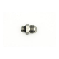 DeatschWerks - DeatschWerks 6AN ORB Male to 8AN Male Flare Adapter (Incl O-Ring) - Anodized Matte Black - Demon Performance