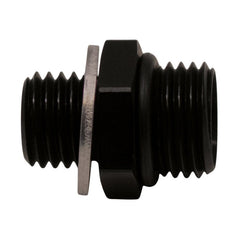 DeatschWerks - DeatschWerks 6AN ORB Male to M12 X 1.5 Metric Male (Incl O-Ring and Washer) - Anodized Matte Black - Demon Performance