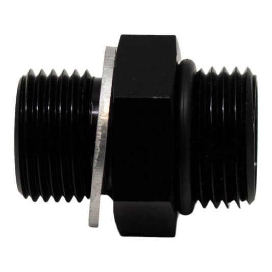 DeatschWerks - DeatschWerks 6AN ORB Male to M14 X 1.5 Metric Male (Incl O-Ring and Washer) - Anodized Matte Black - Demon Performance