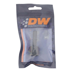 DeatschWerks - DeatschWerks 8AN Female Flare Swivel to 3/8in Male EFI Quick Disconnect - Anodized Matte Black - Demon Performance