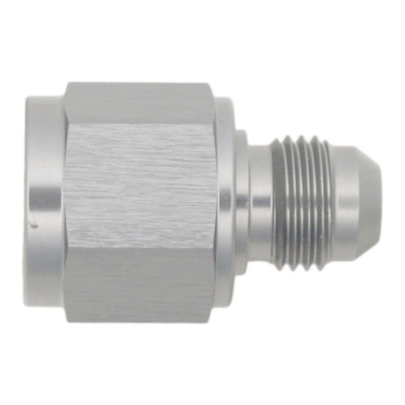 DeatschWerks - DeatschWerks 8AN Female Flare to 6AN Male Flare Reducer - Anodized DW Titanium - Demon Performance