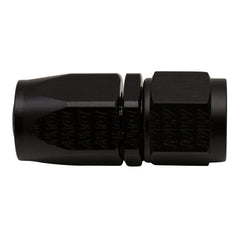 DeatschWerks - DeatschWerks 8AN Female Swivel Straight Hose End CPE - Anodized Matte Black - Demon Performance