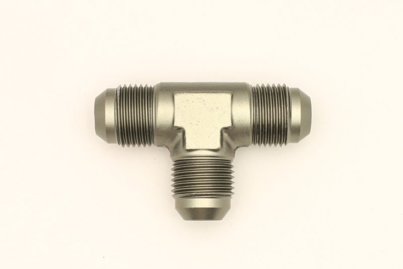 DeatschWerks - DeatschWerks 8AN Male Flare + 8AN Male Flare To 8AN Male Flare Tee Fitting - Demon Performance