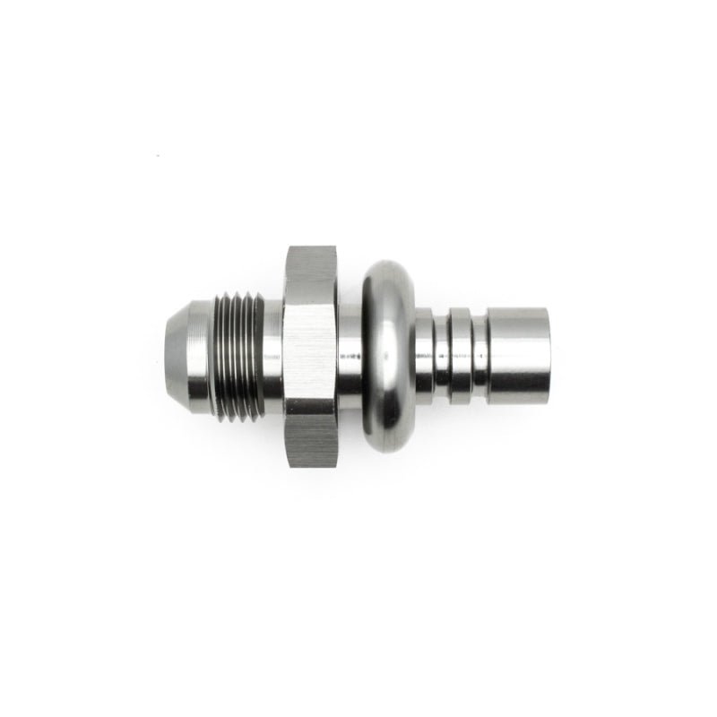DeatschWerks - DeatschWerks 8AN Male Flare to 1/2in Ford Male EFI Quick Connect Adapter - Anodized Matte Black - Demon Performance
