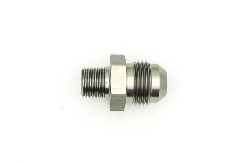 DeatschWerks - DeatschWerks 8AN Male Flare To 1/4in. Male NPT Adapter - Demon Performance