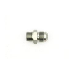 DeatschWerks - DeatschWerks 8AN Male Flare to 3/8in Male NPT Adapter - Anodized Matte Black - Demon Performance