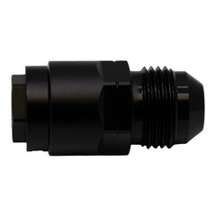DeatschWerks - DeatschWerks 8AN Male Flare to 5/16in Female EFI Quick Connect Adapter - Anodized Matte Black - Demon Performance