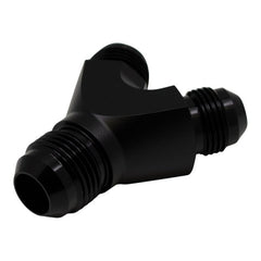 DeatschWerks - DeatschWerks 8AN Male Flare to 8AN Male Flare to 10AN Male Flare Y Fitting - Anodized Matte Black - Demon Performance