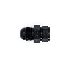 DeatschWerks - DeatschWerks 8AN Male Flare to Fuel Pump Outlet Barb Adapter - Anodized Matte Black - Demon Performance