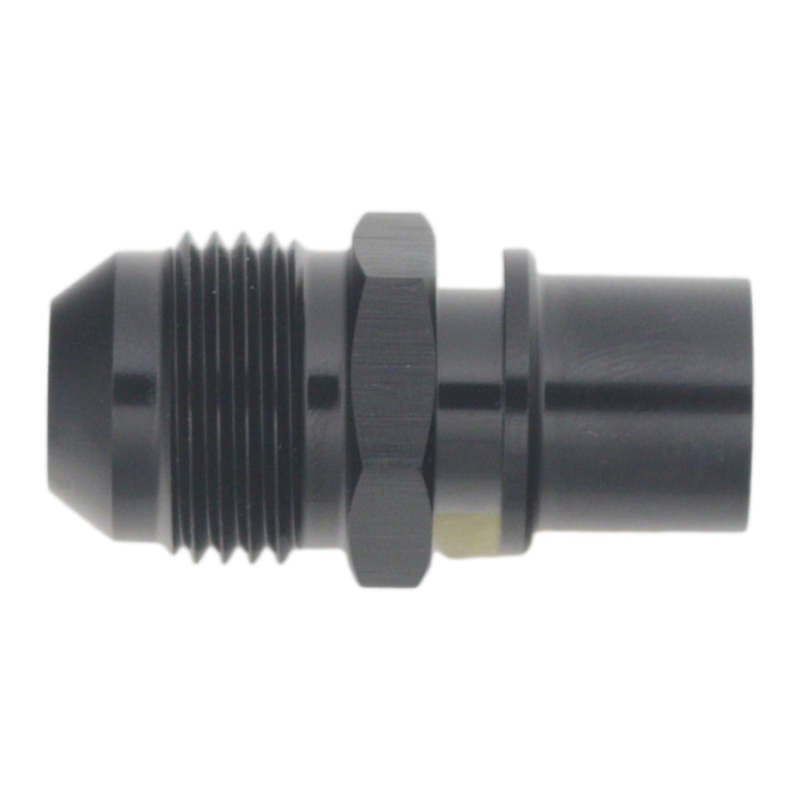 DeatschWerks - DeatschWerks 8AN Male Flare to Toyota Module Quick Connect - Anodized Matte Black - Demon Performance