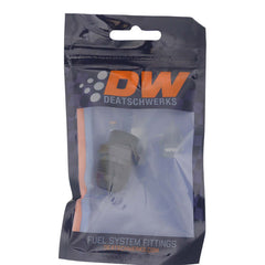 DeatschWerks - DeatschWerks 8AN ORB Male to 10AN Male Flare Adapter - Anodized Matte Black - Demon Performance