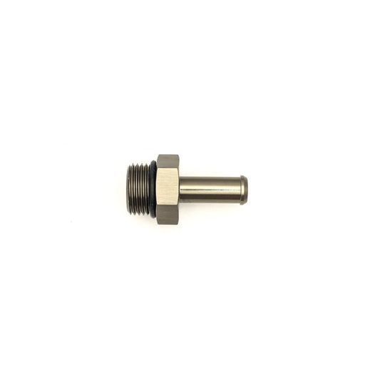 DeatschWerks - DeatschWerks 8AN ORB Male to 3/8in Barb Fitting (Single Barb - Incl O-Ring) - Demon Performance