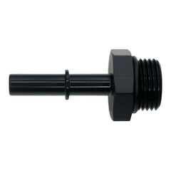 DeatschWerks - DeatschWerks 8AN ORB Male to 5/16in Male EFI Quick Connect Adapter - Anodized Matte Black - Demon Performance