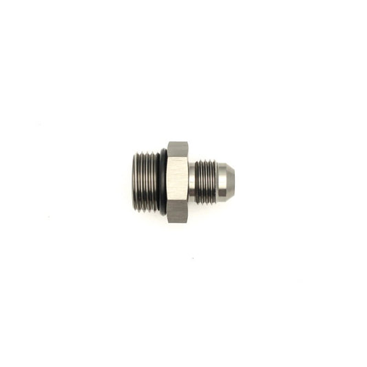 DeatschWerks - DeatschWerks 8AN ORB Male to 6AN Male Flare Adapter (Incl O-Ring) - Anodized Matte Black - Demon Performance
